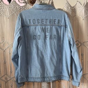 Peloton Blue Denim Jacket